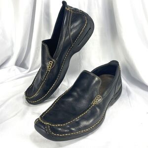COLE HAAN NikeAir Men's Loafer 9.5M Comfort Soles Black Leather Driving Moccasin